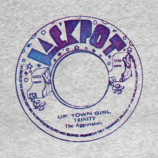 Jackpot records label by HAPPY TRIP PRESS